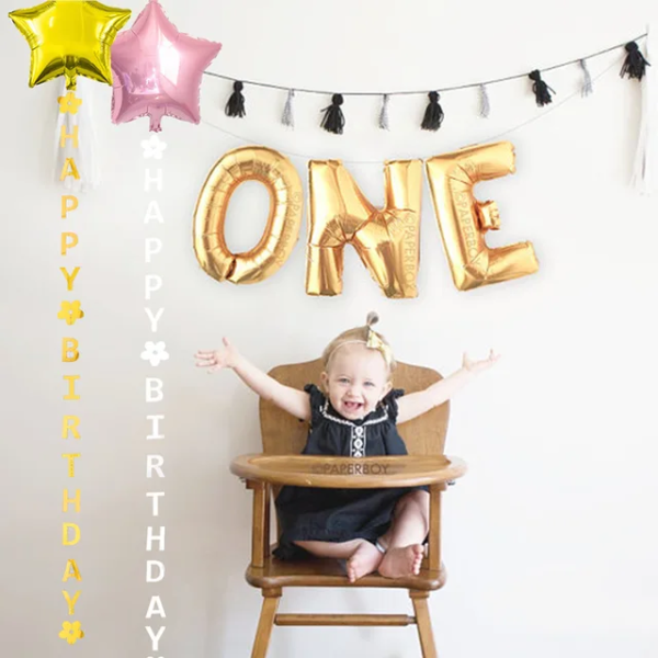 Guirlande anniversaire verticale - 1000638 – Image 3