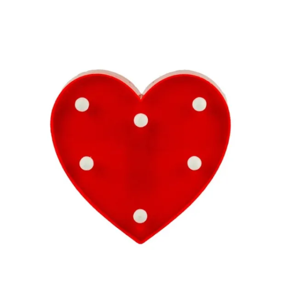 Lampe led coeur #217