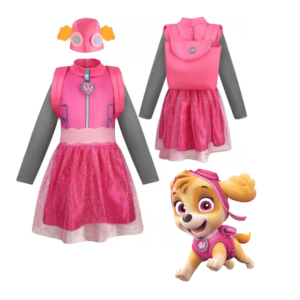 Costume Paw patrol rose (Skye) - 3 / 4 ans (105 à 120 cm) #760