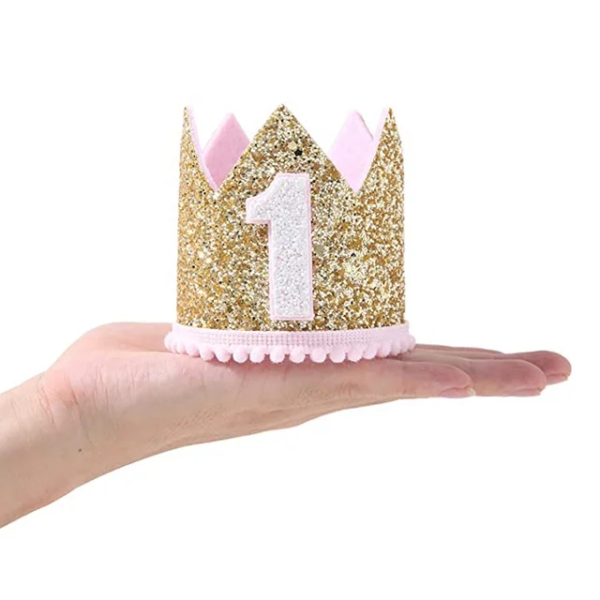 Chapeau rose de premier anniversaire 2000081 – Image 5