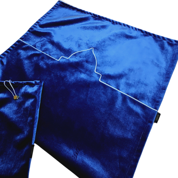 Tapis de prière bleu + sac à cordon 3 - 10 ans #859
