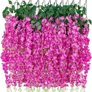 wisteria violet lot de 12 pièces #922