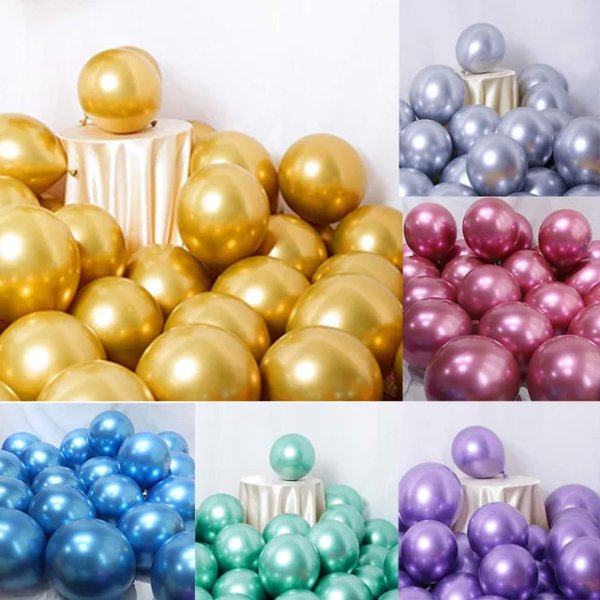Paquet de ballons chromes (50pcs) #914 – Image 4