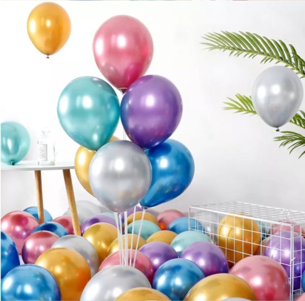 Paquet de ballons chromes (50pcs) #914