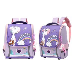 sac à dos primaire CI / CP licorne violet #1067