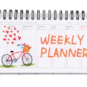 Cahier agenda kawaii - vélo #1143