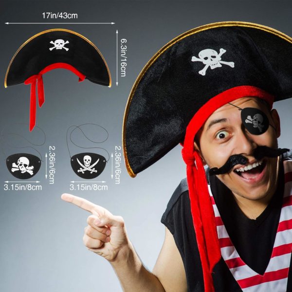 Chapeau de pirate et cache oeil #1129 – Image 11