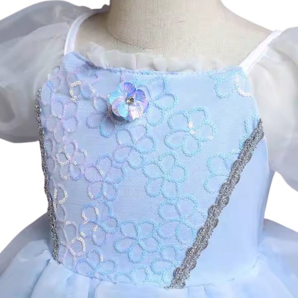 Deguisement robe Cendrillon 7/8 ans (130cm) #1226 – Image 3