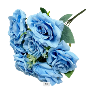 Bouquet de roses (bleu) #1240