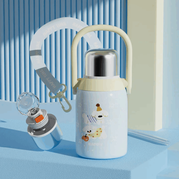 Gourde 800ml bleu #1363 – Image 3