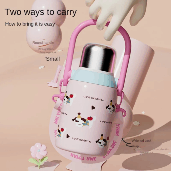 Gourde 800m rose #1362 – Image 2