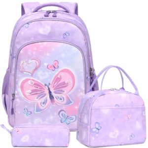 Set scolaire 3 pièces papillon #1366