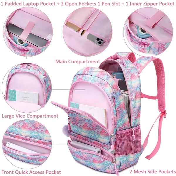 Set scolaire 3 pièces paillettes #1365 – Image 14