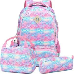 Set scolaire 3 pièces paillettes #1365