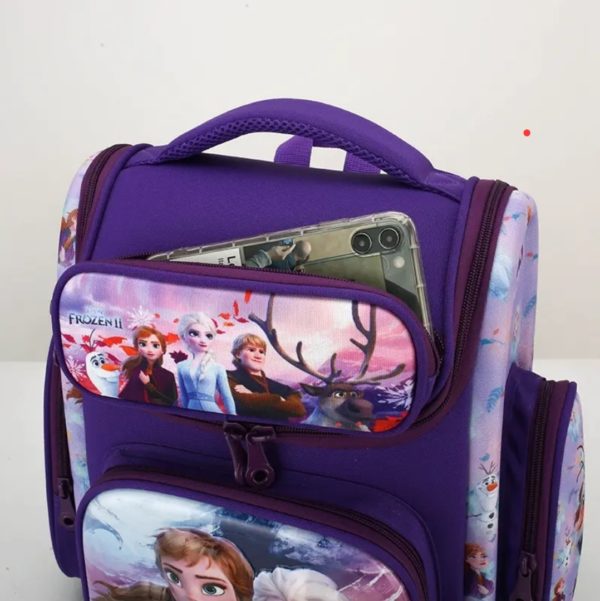 Sac scolaire Maternelle, CI Reine des neiges #1381 – Image 7
