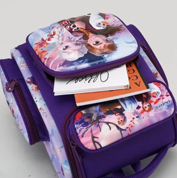 Sac scolaire Maternelle, CI Reine des neiges #1381 – Image 6