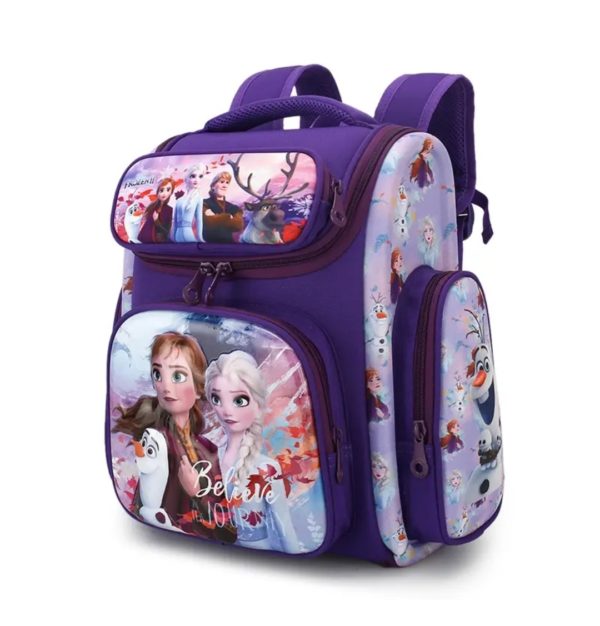Sac scolaire Maternelle, CI Reine des neiges #1381