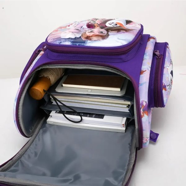 Sac scolaire Maternelle, CI Reine des neiges #1381 – Image 5