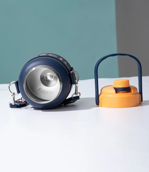 Gourde Dark blue / orange 900ml #1355 – Image 3