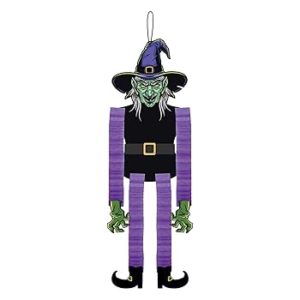 Cross-border Pendant Witch Skeleton Ghost Halloween / Violet #1390