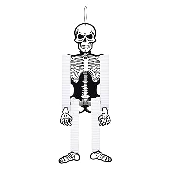 Cross-border Pendant Witch Skeleton Ghost Halloween /blanc #1391