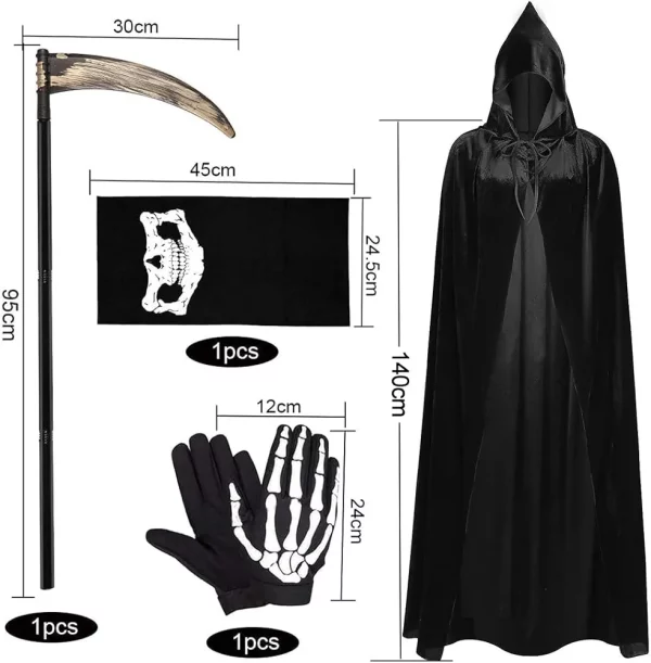 Déguisement Halloween 7 ans +  #1339 – Image 2