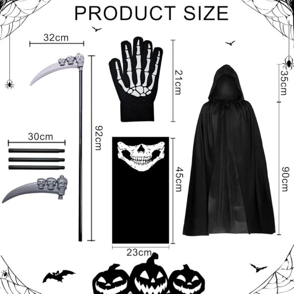 Déguisement Halloween 7 ans +  #1339 – Image 3