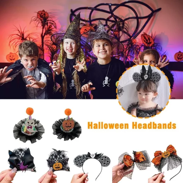 Serre tete Halloween chauve souris #1345 – Image 2