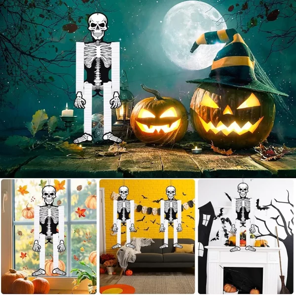 Cross-border Pendant Witch Skeleton Ghost Halloween /blanc #1391 – Image 3