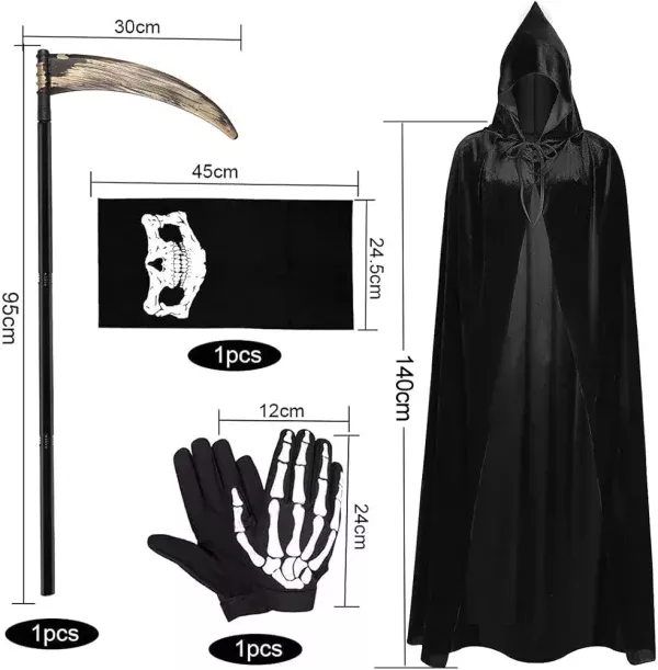 Déguisement Halloween 7 ans +  #1339 – Image 2