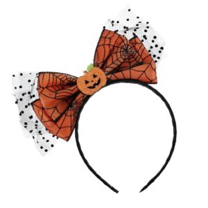 Serre tete Halloween Citrouille #1346