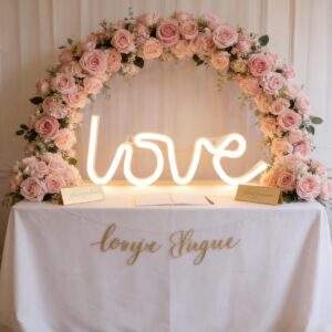LOVE LED White #1313