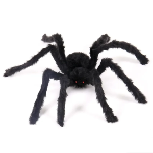 Grande araignée en peluche d'Halloween  75cm – Décoration d'Halloween effrayante  #1624