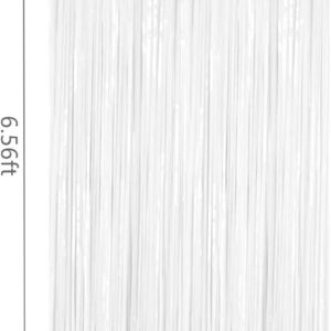 rideau 1/2M macaron blanc #1609