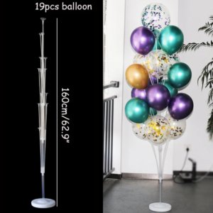 support ballons 19 Tiges GM 1m60 #1583
