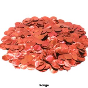 Paillettes rouge 20g #1587