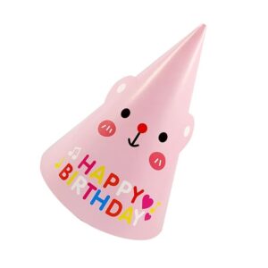 Chapeau anniversaire rose #1552