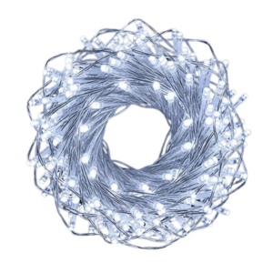 Guirlande lumineuse 10m blanc (8 fonctions) #1470