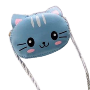 Mini sac en cuir animaux BLEU #1665