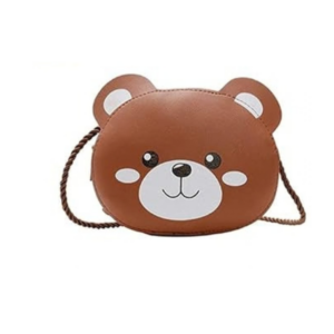 Mini sac en cuir animaux MARRON #1667