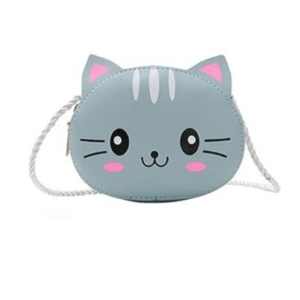 Mini sac en cuir animaux GRIS #1666