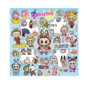Sticker Labubu 100 pcs #1484