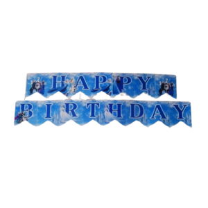 Guirlande anniversaire Reine des neiges #1672