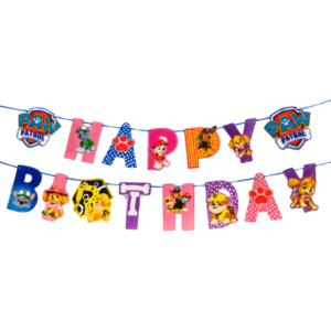 Guirlande anniversaire PAW PATROL #1676